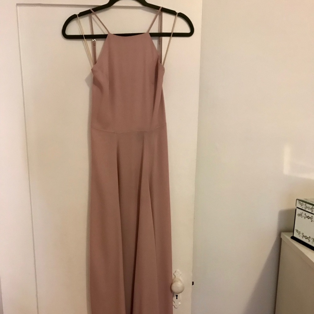 Reformation // Light Pink Floor Length dress // XS